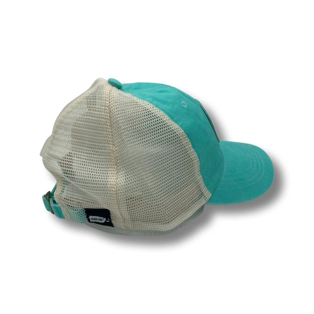 Island Frog Women's Snapback - Caribbean Blue