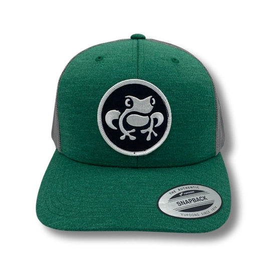 Island Frog Curved Bill - Forest Green/Grey