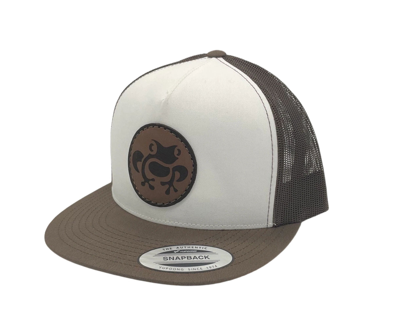 Island Frog Leather Classic - Brown/White/Brown