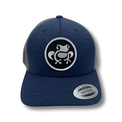 Island Frog Curved Bill - Navy/Grey