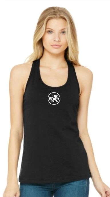 Island Frog Tank Top - Women's Racerback Black