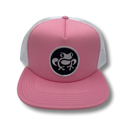 Island Frog Foam Snapback - Pink/Pink/White