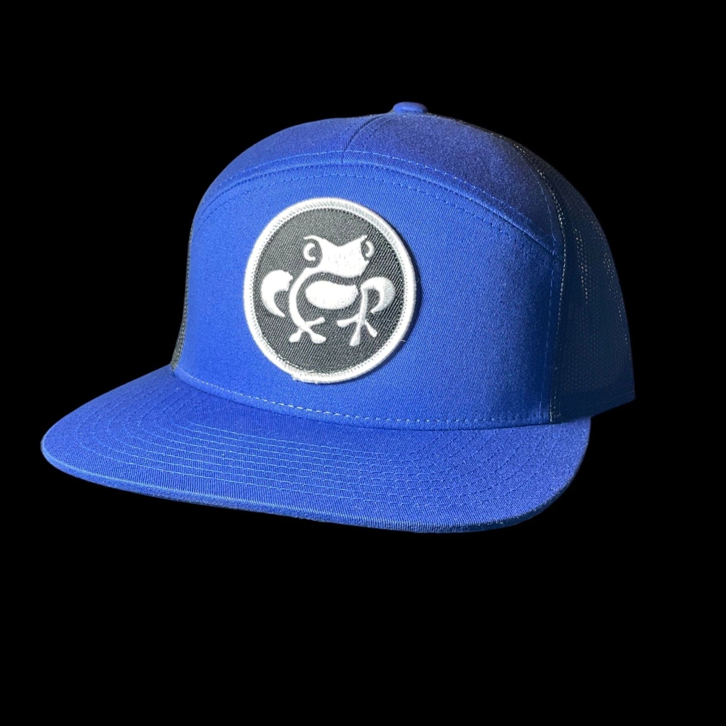 Island Frog Mid Snapback - Blue/Blue/Black