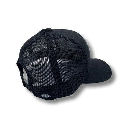 Island Frog Curved Bill - Black/Black