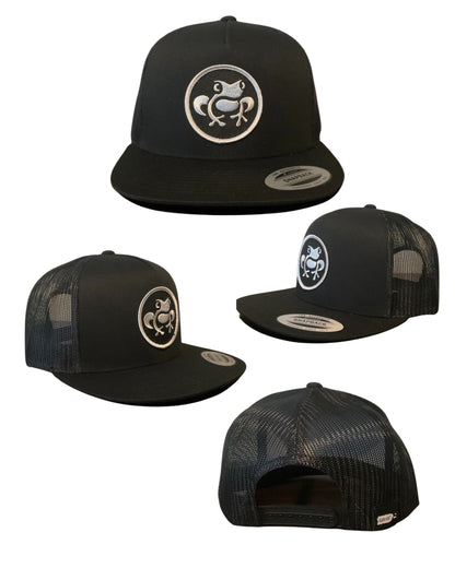 Island Frog Snapback Classic - Black/Black/Black