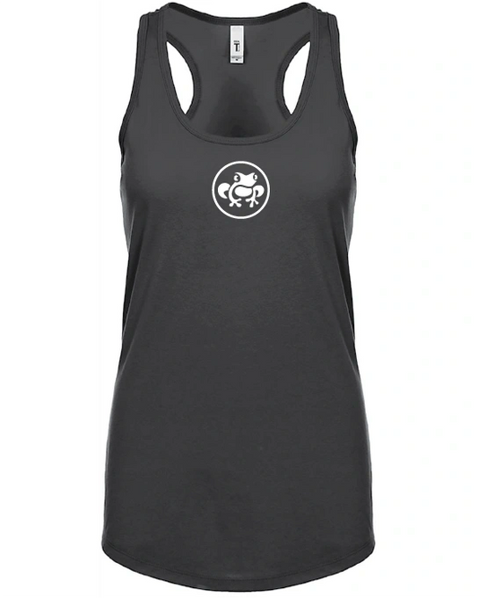 Island Frog Tank Top - Women's Racerback Black