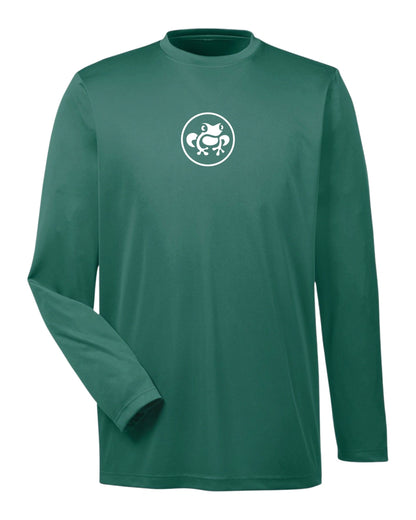 Island Frog UV Protection Cool & Dry Long Sleeve - Front Frog - Green