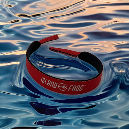 Island Frog Croakies - Red