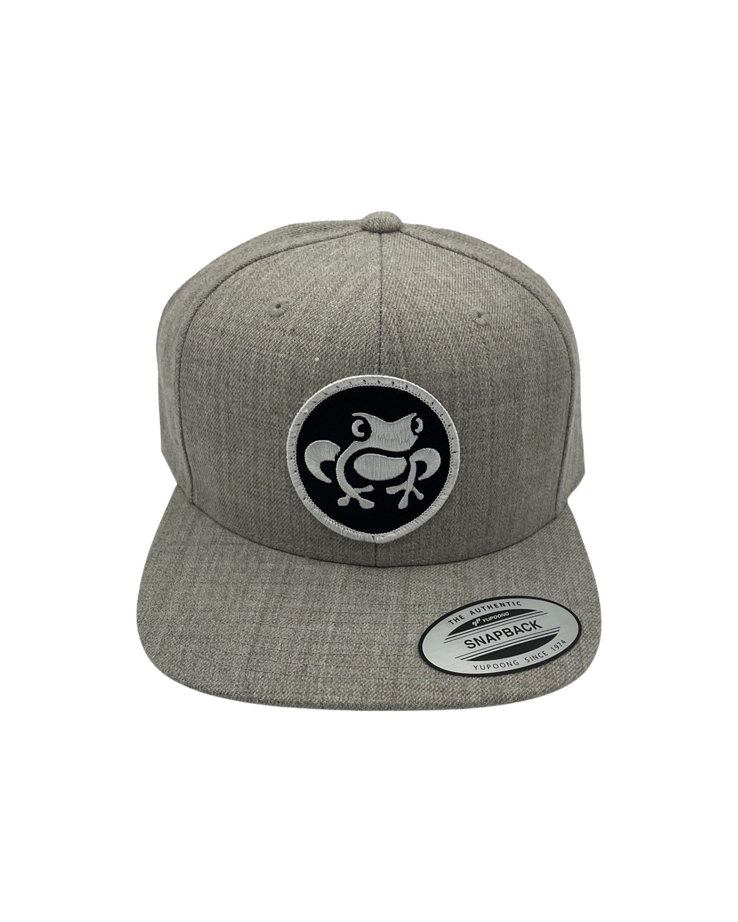 Island Frog Structured Flat Visor - Hthr Grey