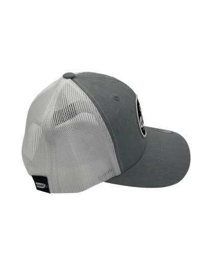 Island Frog Curved Bill - Grey/White