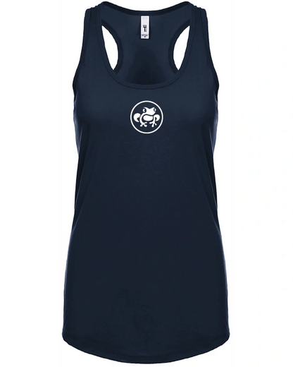 Island Frog Tank Top - Women's Racerback  Indigo