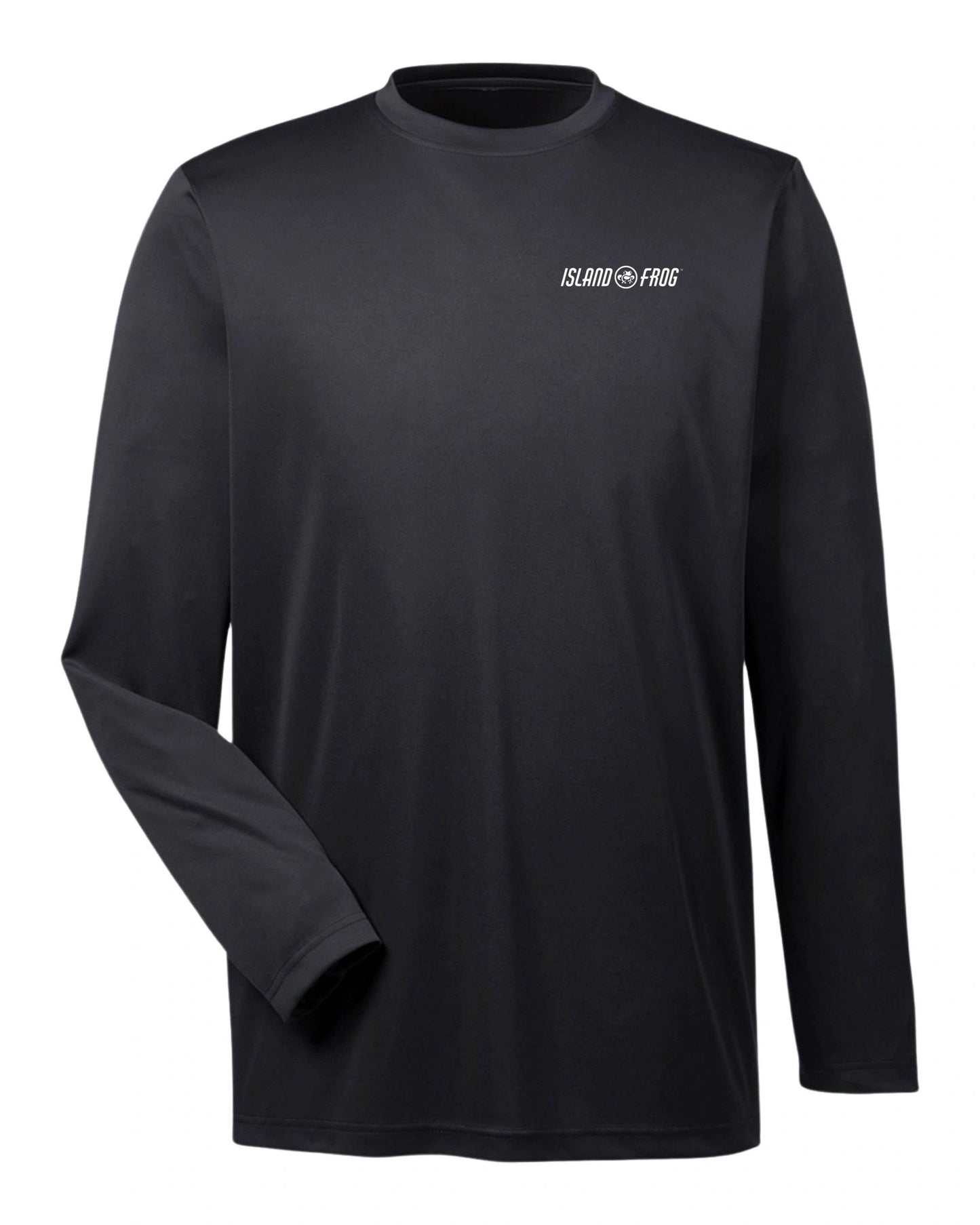 Island Frog UV Protection Cool & Dry Long-Sleeve - Classic Back - Black