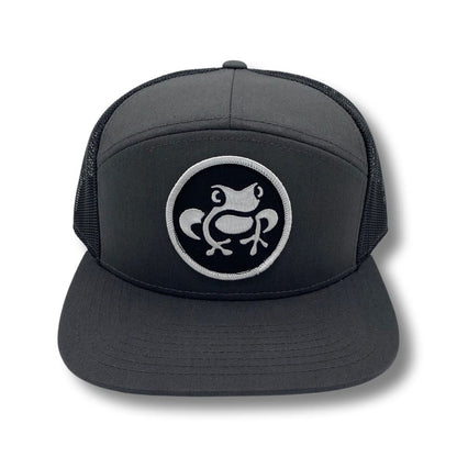 Island Frog Mid Snapback - Grey/Grey/Black