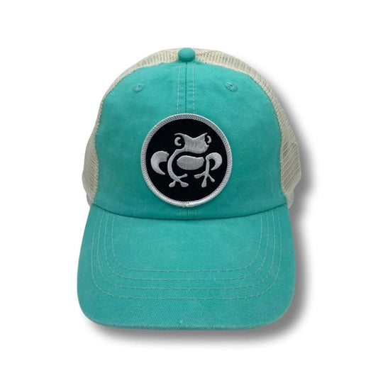 Island Frog Women's Snapback - Caribbean Blue