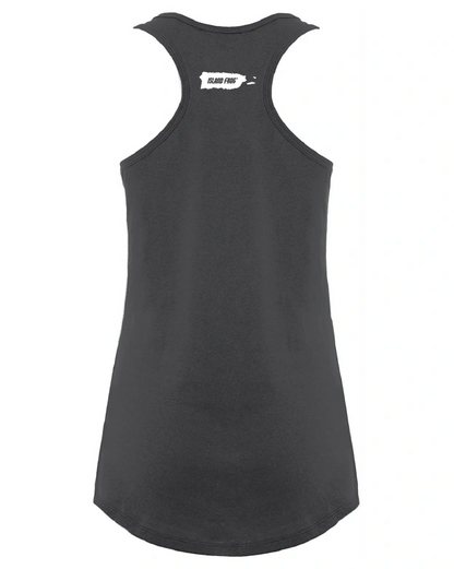 Island Frog Tank Top - Women's Racerback Black