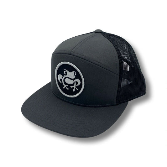 Island Frog Mid Snapback - Grey/Grey/Black