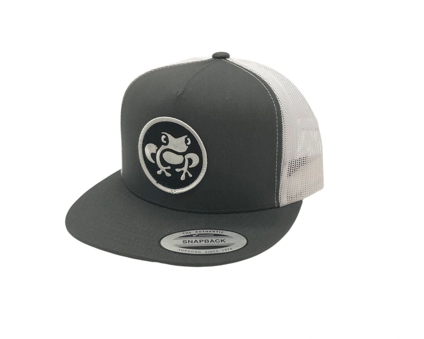 Island Frog Snapback Classic - Grey/Grey/White