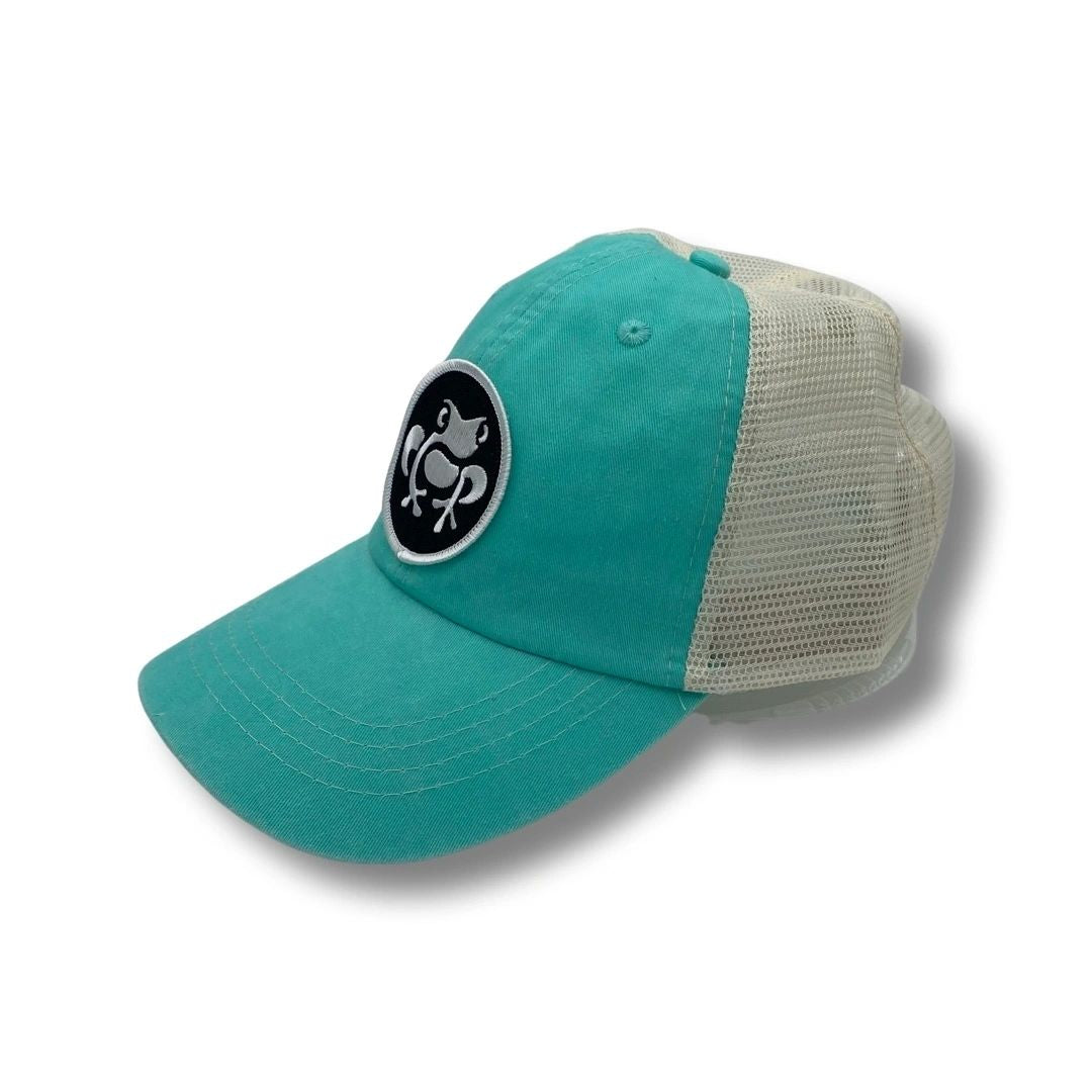 Island Frog Women's Snapback - Caribbean Blue