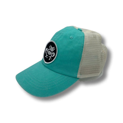 Island Frog Women's Snapback - Caribbean Blue