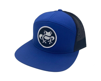 Island Frog Mid Snapback - Blue/Blue/Black