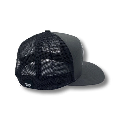 Island Frog Mid Snapback - Grey/Grey/Black