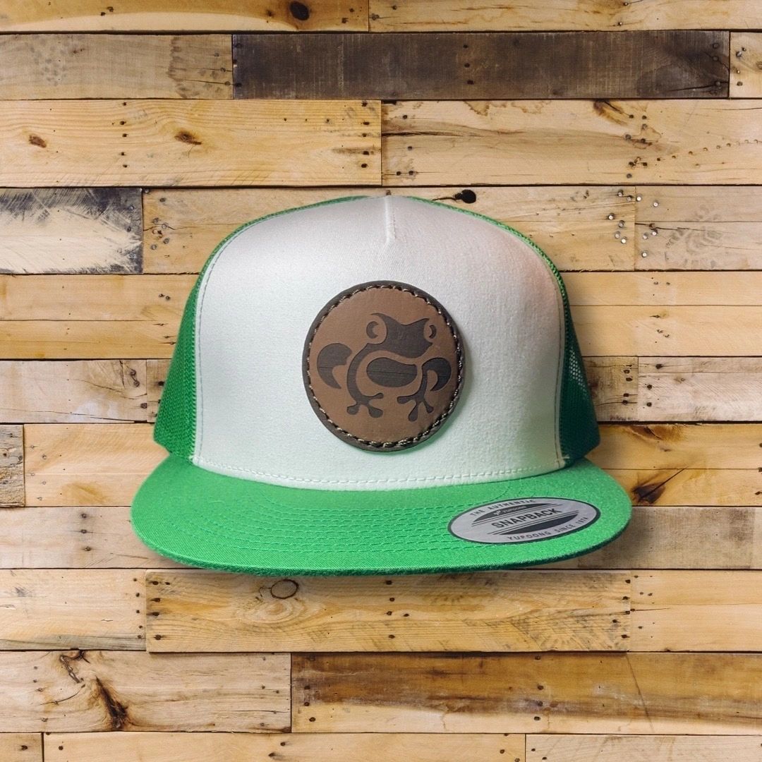 Island Frog Leather Classic - KGreen/White/KGreen